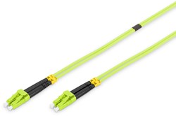 ASSMANN Electronic DK-2533-03-5 Glasvezel kabel 3 m LC I-V(ZN) HH OM5 Limoen