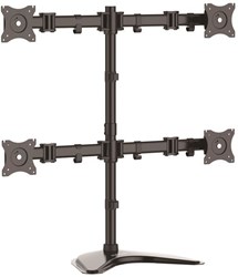 StarTech.com Quad-Monitor Desktop Stand - Articulating