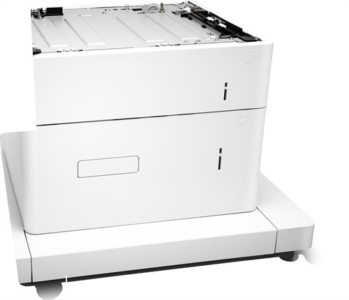 HP LaserJet 1x550-sheet and 2000-sheet HCI Feeder and Stand-2