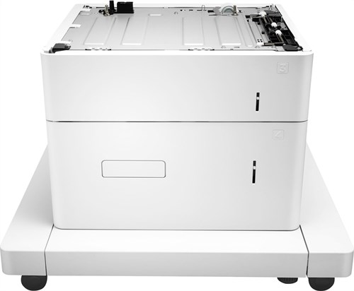 HP LaserJet voor 550 vel en high-capacity invoer voor 2000 vel en standaard