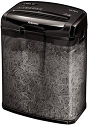 Fellowes M-7Cm papiervernietiger Deeltjesversnippering Zwart