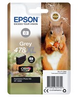Epson Squirrel Singlepack Grey 478XL Claria Photo HD Ink-2