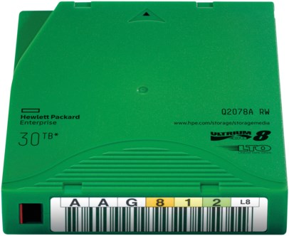 HPE LTO-8 Ultrium 30TB RW Data Cartridge Lege gegevenscartridge 12 TB 1,27 cm-3