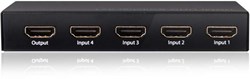 CLUB3D HDMI™ 2.0 UHD 4K60Hz SwitchBox 4 poorten en inbegrepen IR-afstandsbediening