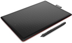 Wacom One by Small grafische tablet Zwart 2540 lpi 152 x 95 mm USB