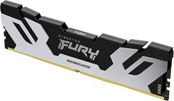 Kingston Technology FURY 24GB 7200MT/s DDR5 CL38 DIMM Renegade Silver XMP