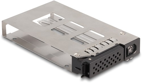 DeLOCK 47018 drive bay panel 2.5" Opslagschijflade Zwart, Zilver