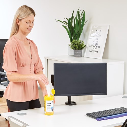 Fellowes 100 Schermreinigingsdoekjes-2