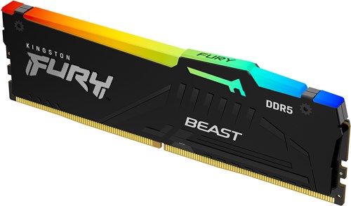 Kingston Technology FURY Beast 16GB 6000MT/s DDR5 CL36 DIMM RGB EXPO