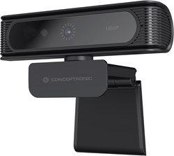 Conceptronic AMDIS09B webcam 2 MP 1920 x 1080 Pixels USB 2.0 Zwart