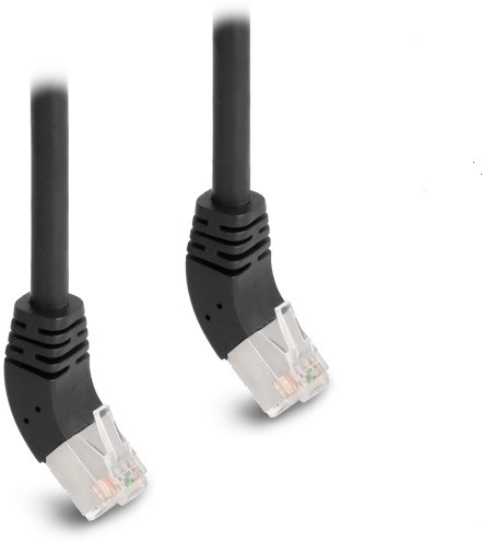 DeLOCK 80259 netwerkkabel Zwart 0,25 m Cat6a S/FTP (S-STP)