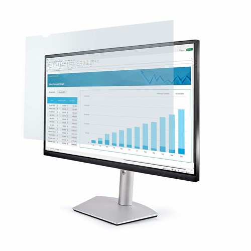 StarTech.com 24-inch 16:9 Anti Blauw Licht Filter, Blauw Licht Monitor Filter, Screen Protector voor 24in Computer Scherm, Vermindert oogvermoeidheid, Twee montageopties, TAA Compliant