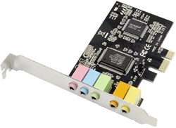 Microconnect MC-CMI6CH-PCIE geluidskaart Intern 5.1 kanalen PCI-E