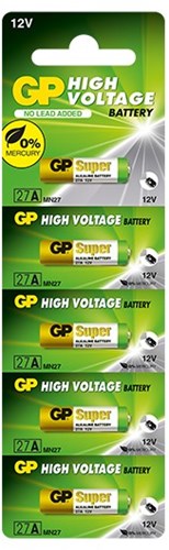 GP Batteries High Voltage 27A Wegwerpbatterij Alkaline
