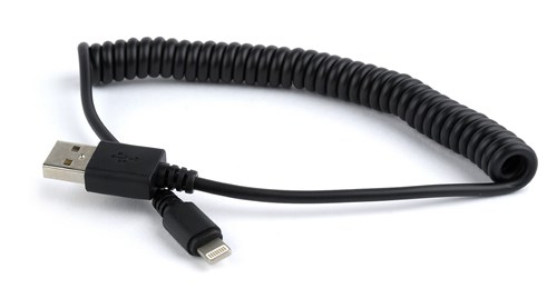 Gembird CC-LMAM-1.5M Lightning-kabel 1,5 m Zwart