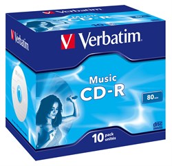 Verbatim Music CD-R 700 MB 16x 10 pc(s)