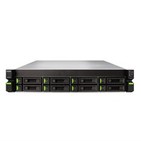 QSAN XCubeNAS XN8008R/96TB NAS Rack (2U) Ethernet LAN Zwart, Metallic D-1527