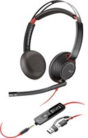 HP Poly Blackwire 5220 Stereo USB-C Headset + 3,5 mm plug + USB-C/A adapter-3