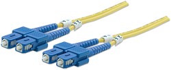 Intellinet 470612 Glasvezel kabel 2 m SC OS2 Geel