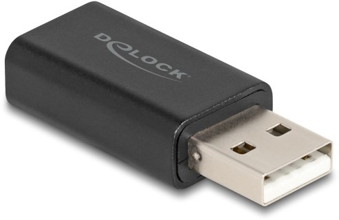 DeLOCK 68001 tussenstuk voor kabels USB 2.0 Type-A 3.5 mm 4 pin Zwart-2