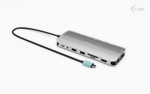 i-tec Metal USB-C Nano 3x Display Dock, 2x HDMI 1x USB-C video with Power Delivery 140W + Universal Charger 140 W-3