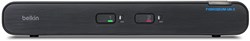 Belkin F1DN102KVM-UN-3 KVM-switch Rack-montage Zwart