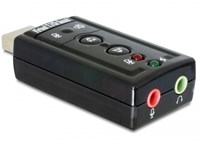DeLOCK 63926 geluidskaart 7.1 kanalen USB-2