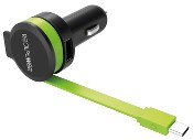 RealPower 257636 mobile device charger Universal Black, Green Cigar lighter Auto