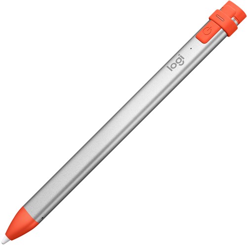 Logitech Crayon stylus-pen 20 g Oranje, Zilver
