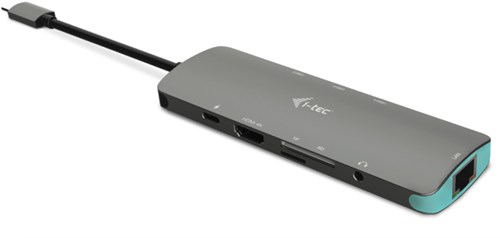 i-tec Metal USB-C Nano Docking Station 4K HDMI LAN + Power Delivery 100 W