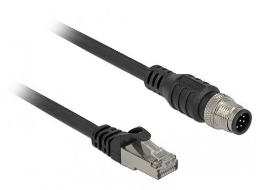 DeLOCK 84923 netwerkkabel Zwart 2 m Cat5e S/FTP (S-STP)
