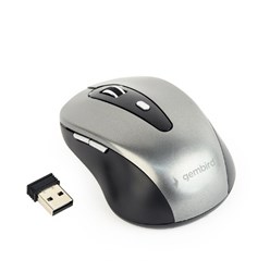 Gembird MUSW-4B-04-BG muis Kantoor Rechtshandig RF Draadloos Optisch 1600 DPI