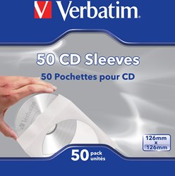 Verbatim CD-hoesjes, 50 stuks