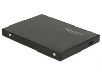 DeLOCK 42609 storage drive enclosure SSD enclosure Black M.2
