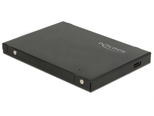 DeLOCK 42609 storage drive enclosure SSD enclosure Black M.2