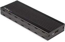 StarTech.com USB-C 10Gbps to M.2 NVMe SSD Enclosure - Portable External M.2 NGFF PCIe Aluminum Case - 1GB/s Read/Write - Supports 2230, 2242, 2260, 2280 - TB3 Compatible - Mac & PC