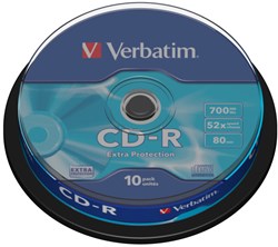 Verbatim CD-R Extra Protection 700 MB 52x 10 pc(s)