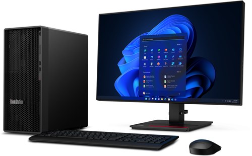 Lenovo ThinkStation P538 AMD Ryzen™ 9 PRO 5945 32 GB DDR4-SDRAM 1 TB SSD NVIDIA GeForce RTX 3070 Ti Windows 11 Pro Tower Workstation Zwart