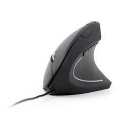 Gembird MUS-ERGO-01 muis Kantoor Rechtshandig USB Type-A Optisch 3200 DPI