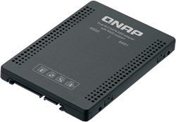 QNAP QDA-A2MAR storage drive enclosure SSD enclosure Black M.2