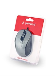 Gembird MUS-6B-01-BG muis Kantoor Rechtshandig USB Type-A Optisch 1600 DPI