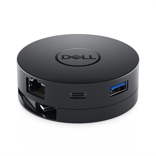 DELL DA300 Bedraad USB 3.2 Gen 2 (3.1 Gen 2) Type-C Zwart