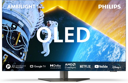 Philips 65OLED809/12 tv 165,1 cm (65") 4K Ultra HD Smart TV Wifi Zwart