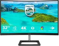Philips E Line 328E1CA/00 LED display 80 cm (31.5") 3840 x 2160 Pixels 4K Ultra HD LCD Zwart
