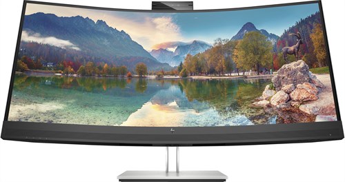 HP E34m G4 WQHD Curved USB-C Conferencing Monitor computer monitor