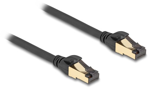 DeLOCK 80248 netwerkkabel Zwart 1 m Cat7 S/FTP (S-STP)
