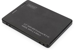 Digitus 2,5" SATA HDD Enclosure M.2 or mSATA