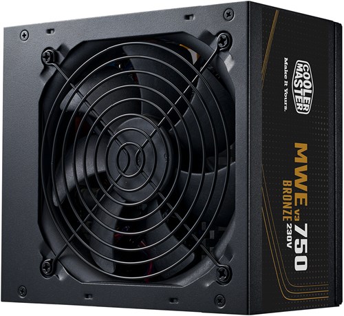 Cooler Master MWE Bronze 750 V3 230V power supply unit 750 W 24-pin ATX ATX Zwart