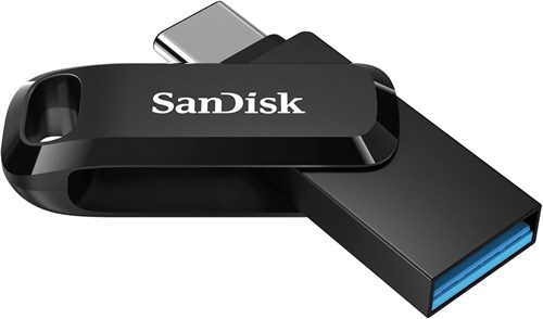 SanDisk Ultra Dual Drive Go USB flash drive 64 GB USB Type-A / USB Type-C 3.2 Gen 1 (3.1 Gen 1) Zwart-3