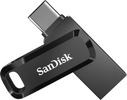 SanDisk Ultra Dual Drive Go USB flash drive 64 GB USB Type-A / USB Type-C 3.2 Gen 1 (3.1 Gen 1) Black